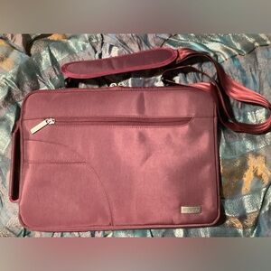 Elegant Plum Laptop Bag for Women